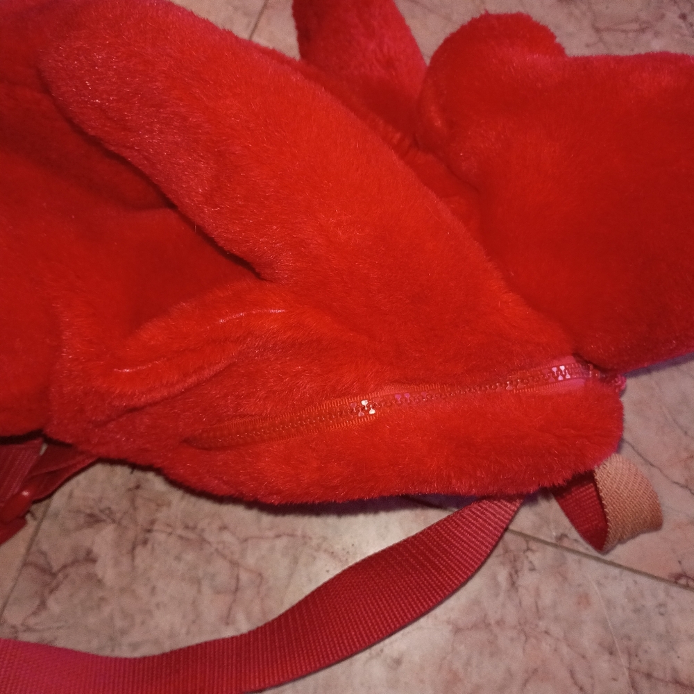 Red Teddy Ear Backpack - image 2